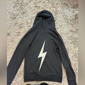 Aviator nation lightning bold zip up